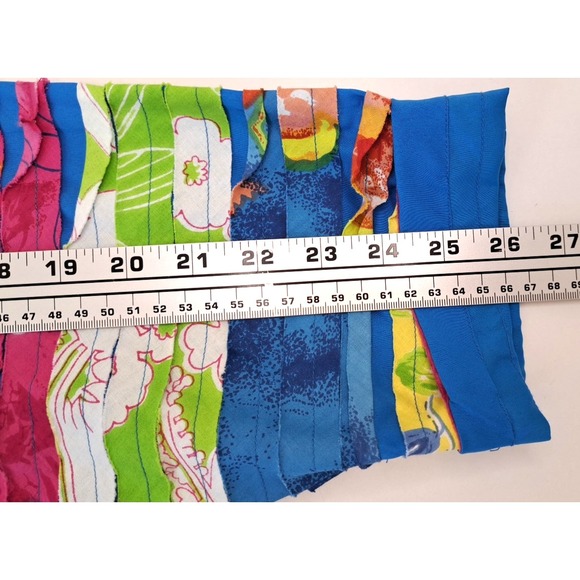 Patchwork Cut & Sew Button Down Jacket Womens XL‎ Bright Festive Floral Cottage - Picture 12 of 12